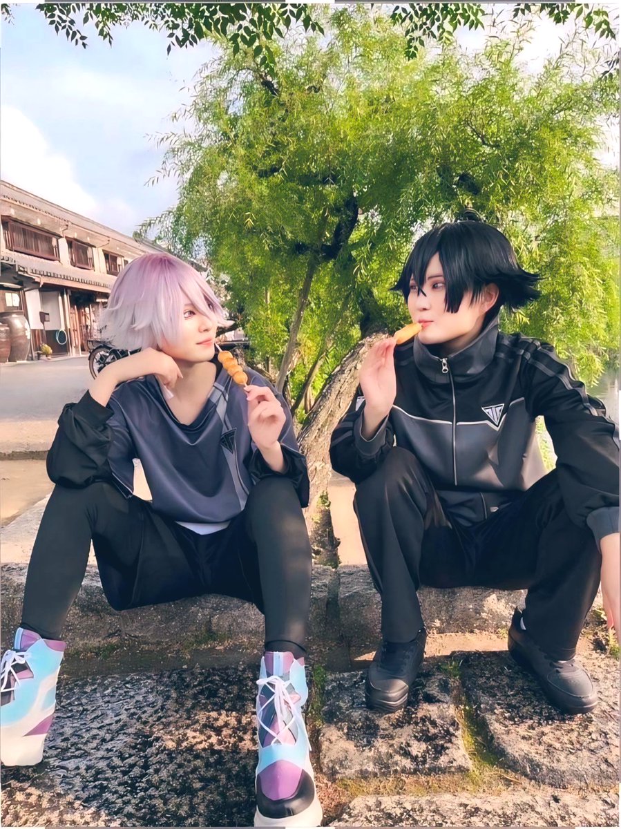 ⚠︎コスプレ : 刀剣乱舞 ⚠︎刀ミュのオフショより 内番てんえど🍡 源