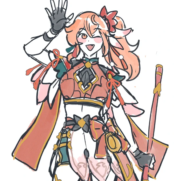 adjusted some hoyo girls designs just bc i can 