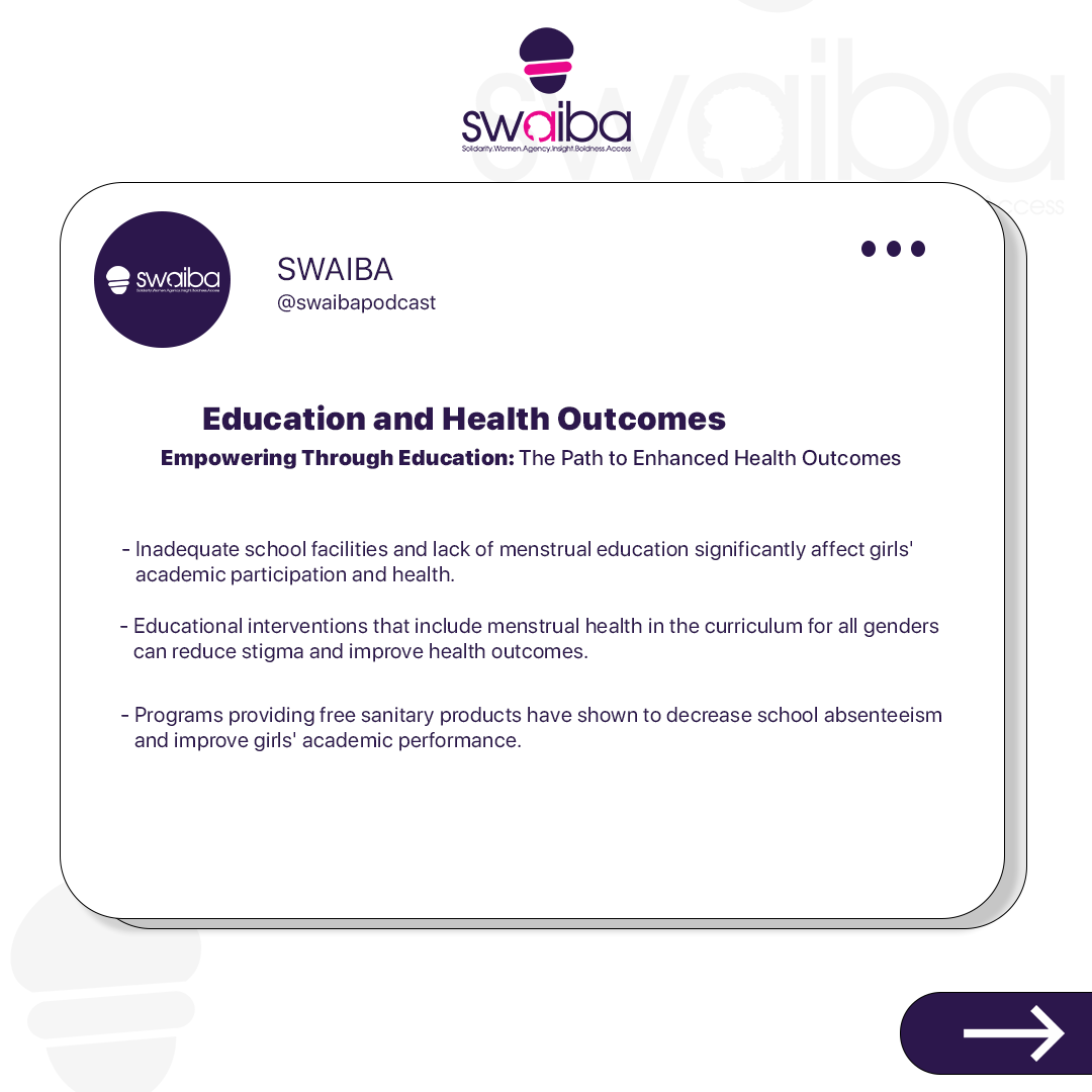 Last week, we explored the complex layers of menstrual health, gaining insights into how intersectionality, societal norms, and education shape the experiences of women.