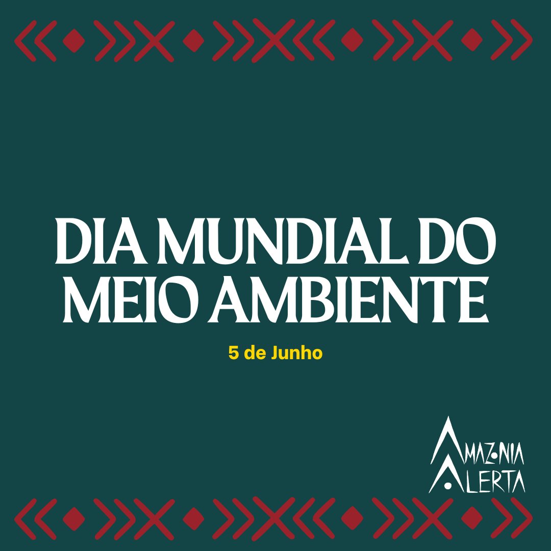 AmazoniAlerta's tweet photo. 🌍 Hoje é o Dia Mundial do Meio Ambiente 🌍
Devemos reconhecer os povos indígenas que estão bravamente lutando por suas terras e direitos na Floresta Amazônica. Eles têm um papel fundamental na proteção de suas florestas. https://t.co/CVufyHirla