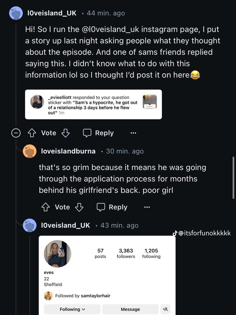 lelaeliz's tweet photo. just gonna leave this here… #loveIsland https://t.co/y1ObTgKIA5