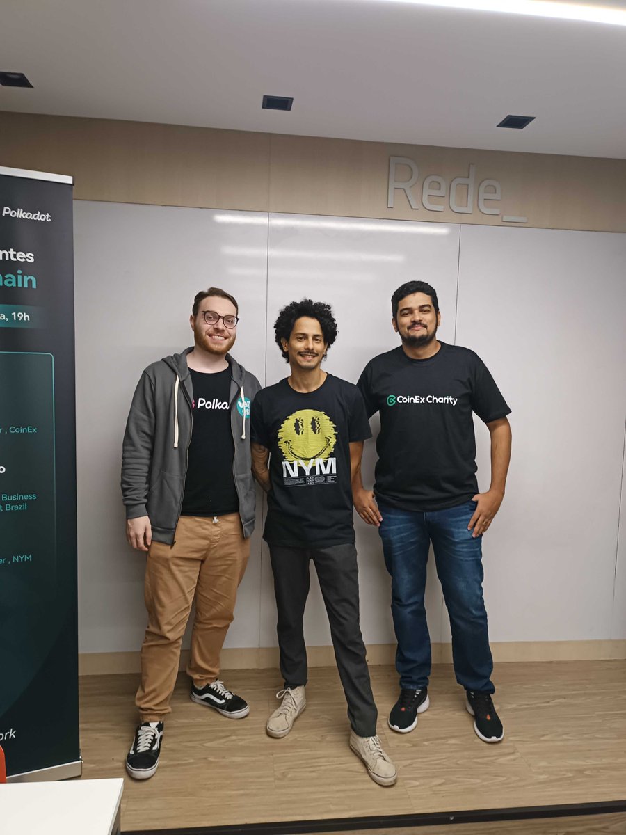 CoinExCharity's tweet image. 🎉 Congrats on the successful blockchain charity lecture we co-hosted with @polkadot_brasil at ITA University in Brazil! 🇧🇷
📚 Over 50 students participated in the event. 🌟🙌🚀
@coinexcom @CoinexPortugues
#CoinExCharity #CoinExShape #CoinExCharityLecture