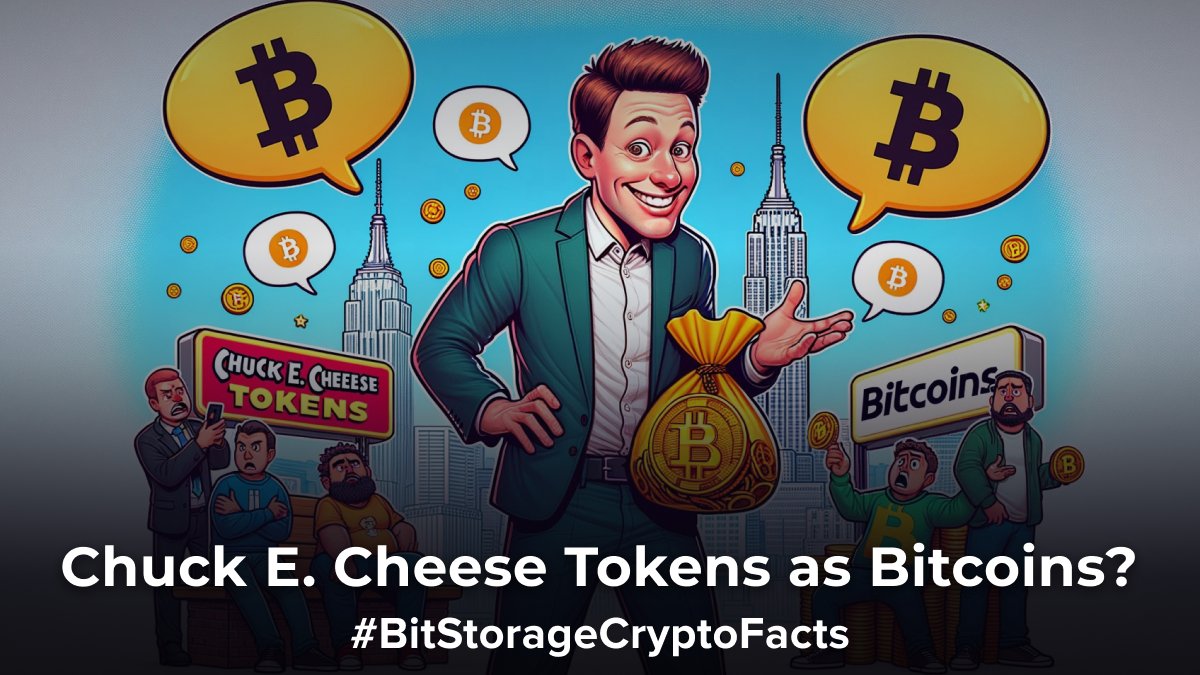 Chuck E. Cheese Tokens as Bitcoins? 💰🪙 In 2017, a man in New York made  over $1 million by selling Chuck E. Cheese tokens as Bitcoins to  unsuspecting buyers. This bizarre scam