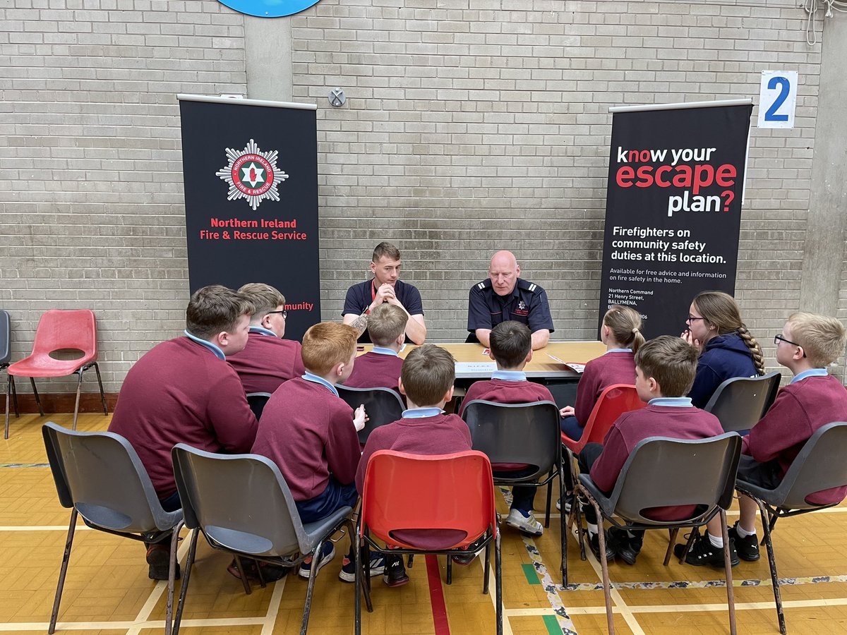 CPSBALLYMONEY's tweet image. Streetwise Event at the Joey Dunlop Leisure Centre.