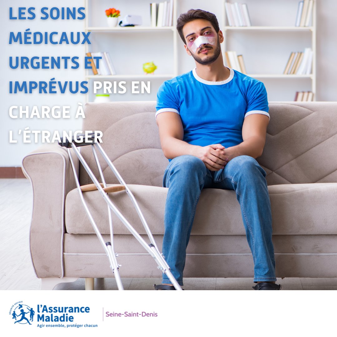 Cpam Seine-Saint-Denis (@cpam93) on Twitter photo Parfois les vacances à l'étranger se passent moins bien que prévu... Vos soins médicaux #urgents et imprévus pourront, éventuellement, être pris en charge par votre <a href="/cpam93/">Cpam Seine-Saint-Denis</a> à votre retour en #France via l'appli ameli.
👉ameli.fr/seine-saint-de…
<a href="/ConseilsVoyages/">Conseils Voyageurs</a> Parfois les vacances à l'étranger se passent moins bien que prévu... Vos soins médicaux #urgents et imprévus pourront, éventuellement, être pris en charge par votre <a href="/cpam93/">Cpam Seine-Saint-Denis</a> à votre retour en #France via l'appli ameli.
👉ameli.fr/seine-saint-de…
<a href="/ConseilsVoyages/">Conseils Voyageurs</a>
