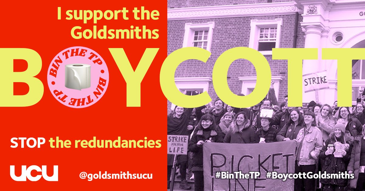 Roy Hanney (We/Our) (@royhanney) on Twitter photo The future of HE in the already UK is under threat fight back and say no to cuts at Goldsmiths
<a href="/GoldsmithsUoL/">Goldsmiths, University of London</a> <a href="/GoldsmithsUCU/">Goldsmiths UCU</a> #NotADoneDeal <a href="/GoldAlumni/">Goldsmiths Alumni</a> The future of HE in the already UK is under threat fight back and say no to cuts at Goldsmiths
<a href="/GoldsmithsUoL/">Goldsmiths, University of London</a> <a href="/GoldsmithsUCU/">Goldsmiths UCU</a> #NotADoneDeal <a href="/GoldAlumni/">Goldsmiths Alumni</a>
