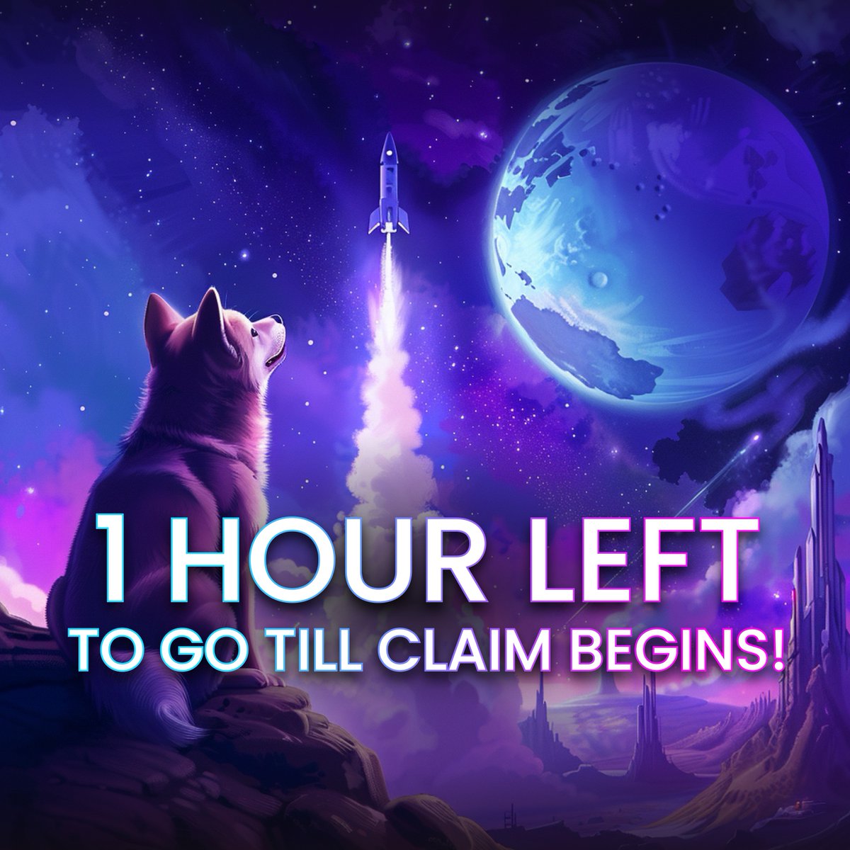 Only 1 Hour Left Till Claim Begins! ⏰🐕

Set your alarms and don’t miss out! 🚨

Make sure to have enough funds to cover gas fees. ⛽

If you’re unsure on how the claiming process works - check the post down below! 🌐

x.com/The_DogeVerse/…

#Memecoins #Altcoins #Solana #Web3