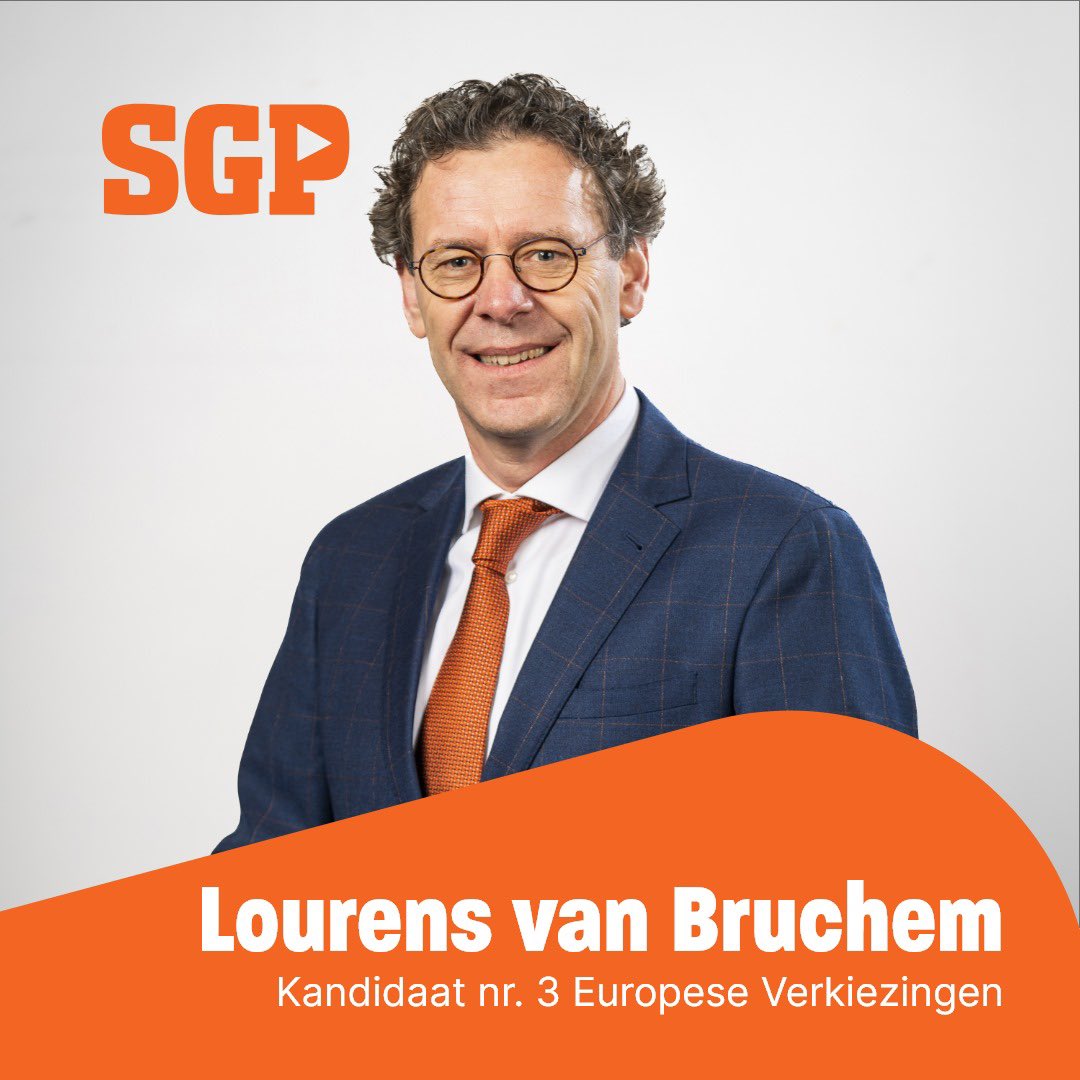 “Ga donderdag stemmen én stem dan voor christelijke waarden, met de rem op Europese bemoeienis en ruimte voor onze ondernemers en boeren.”

Stem <a href="/SGPnieuws/">SGP</a>  stem lijst 12