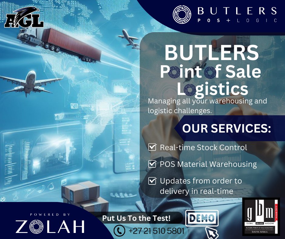 ButlersPOS's tweet photo. Streamlining your POS logistics for maximum efficiency. Butlers POS+ Logic delivers real-time stock control, warehousing, and order-to-delivery visibility - taking the chaos out of your supply chain. 
#ButlersPOSLogic #POS  🔗https://t.co/HbKEaf4OTz https://t.co/d6clGKJ6Mt