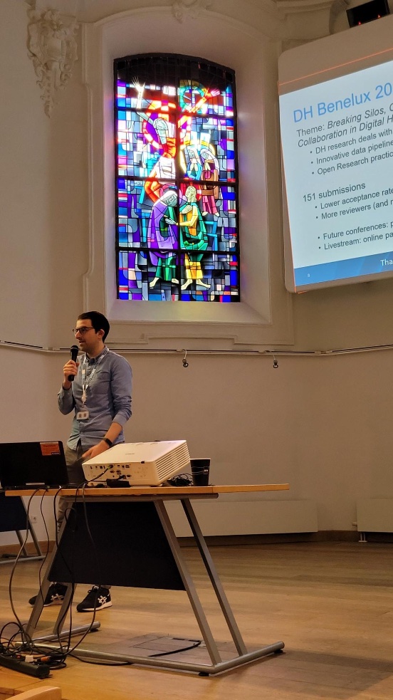 CLARIAH-VL (@clariahv) on Twitter photo The #DHBenelux 2024 opening session started with words of welcome by <a href="/leahcb/">Leah Budke</a>, <a href="/geertbrone/">Geert Brône</a> Brône, Hilde Van Kiel & <a href="/fosco13/">Tom Gheldof</a> (CLARIAH-VL coordinator <a href="/artskuleuven/">Letteren KU Leuven</a>) on behalf of the #DHBenelux PC. We’re looking forward to 3 interesting days at the beautiful (sold-out) Irish College! The #DHBenelux 2024 opening session started with words of welcome by <a href="/leahcb/">Leah Budke</a>, <a href="/geertbrone/">Geert Brône</a> Brône, Hilde Van Kiel & <a href="/fosco13/">Tom Gheldof</a> (CLARIAH-VL coordinator <a href="/artskuleuven/">Letteren KU Leuven</a>) on behalf of the #DHBenelux PC. We’re looking forward to 3 interesting days at the beautiful (sold-out) Irish College!
