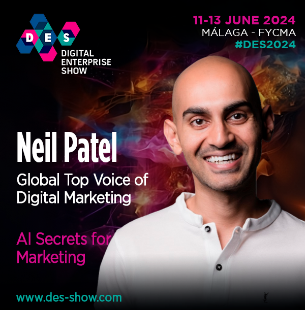 💥Breaking news!💥

@NeilPatel, visionary pioneer of Digital marketing joins DES 2024!🌟

Stay tuned for more updates on our exceptional lineup of speakers! Don't miss the opportunity to learn! We look forward to seeing you at #DES2024!
👉i.mtr.cool/qijcfdwejs