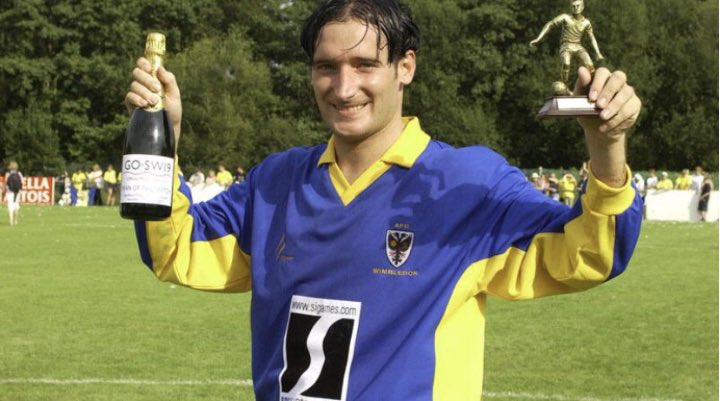 Wimbledon Old Players Association (WOPA) (@wopadons) on Twitter photo Kevin Cooper scored twice against AFC
Wimbledon in their inaugural friendly in
2002. But he soon joined the Dons and
would go on to score 107 goals in just 97
games and break Eddie Reynolds record
by scoring 66 times in 2003/04 so a big
WOPA welcome to <a href="/KevinCooper107/">Kevin Cooper</a> 🤝 Kevin Cooper scored twice against AFC
Wimbledon in their inaugural friendly in
2002. But he soon joined the Dons and
would go on to score 107 goals in just 97
games and break Eddie Reynolds record
by scoring 66 times in 2003/04 so a big
WOPA welcome to <a href="/KevinCooper107/">Kevin Cooper</a> 🤝