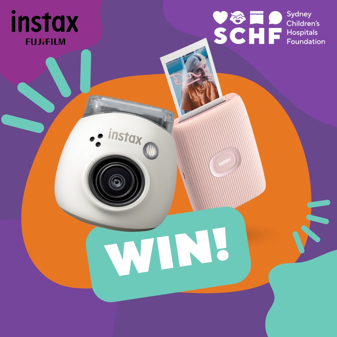In celebration of Sydney Sick Kids Day tomorrow, from now until 5pm tomorrow, you could win an Instax Pal and Instax Hero Mini Link 2 valued at $328 📸

Every donation of $10 or more to any Year of Quests page will give you a chance to win.  Donate now: 
tiltify.com/@hannabealla/h…