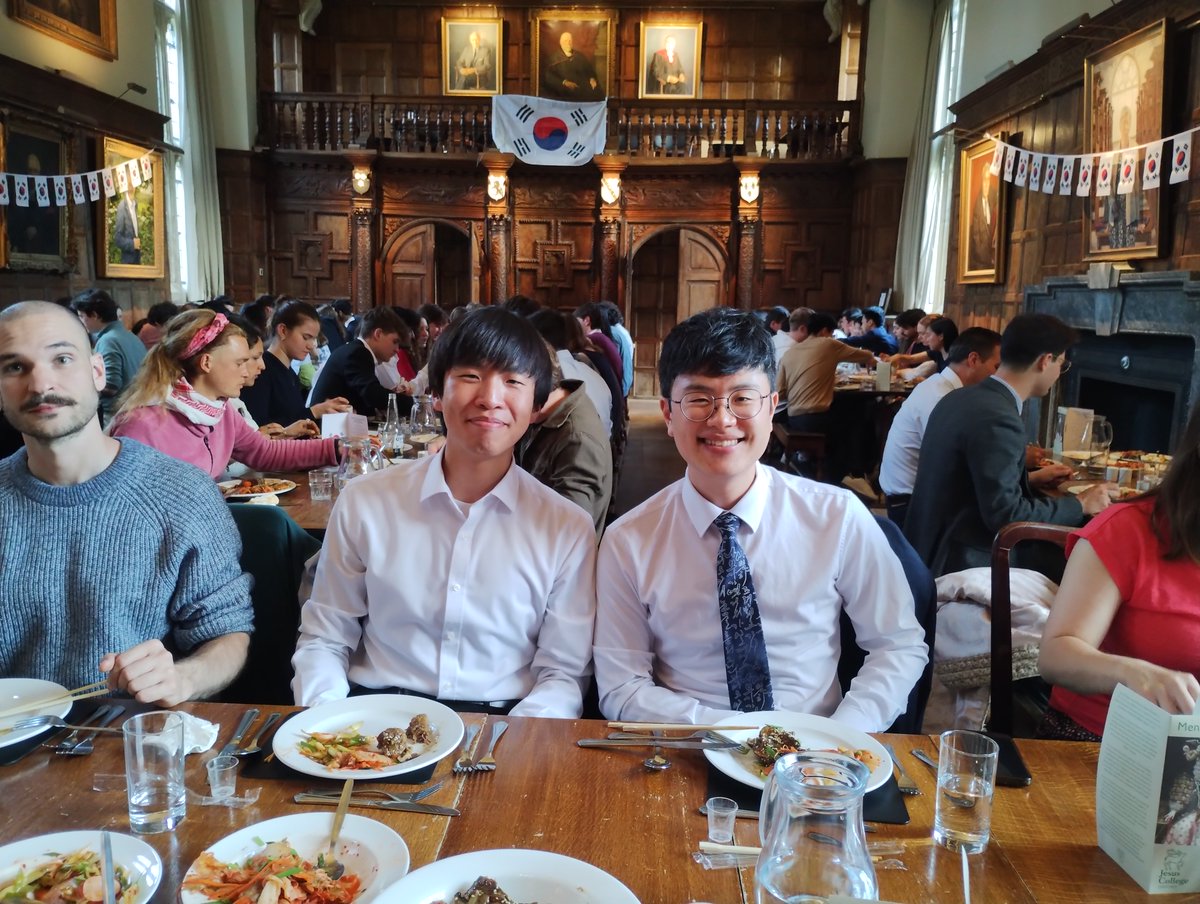 Thanks to all who attended our international dinner last night, which celebrated South Korean cuisine. On the menu were Pajeon (Korean scallion pancake), Galbi Jjim (beef short ribs), Kimchi &amp; Yakshik (Korean sweet rice), washed down with Sikhye (rice punch). It was delicious! 😋