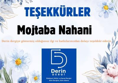 Bir şiirim Derin dergisinde...