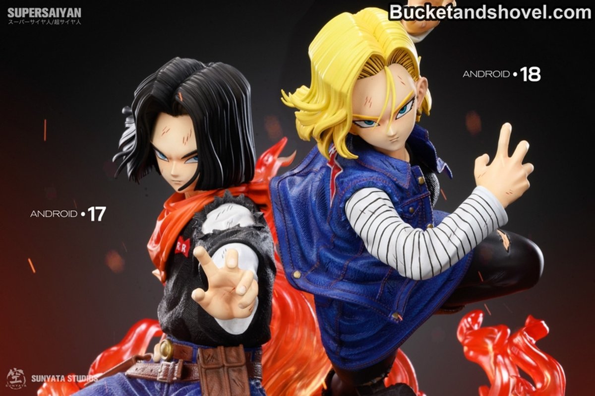 Pavel819161's tweet image. Sunyata Studio 1/6 Android 17 &amp;amp; Android 18
#dragonball #NO17 #NO18 #Android17 #Android18