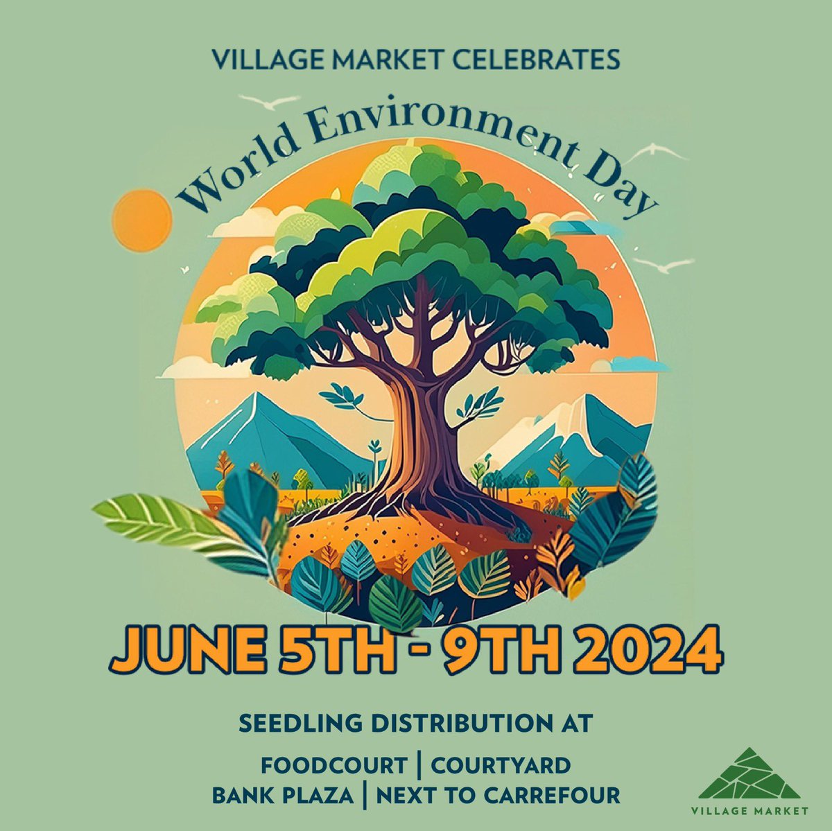 I_amShiti's tweet photo. This World Environment Day, letβs come together at Village Market to learn, inspire, and take action for a cleaner, healthier planet. #VMWorldEnvironmentDay Green Village https://t.co/rQ0gosKG0T