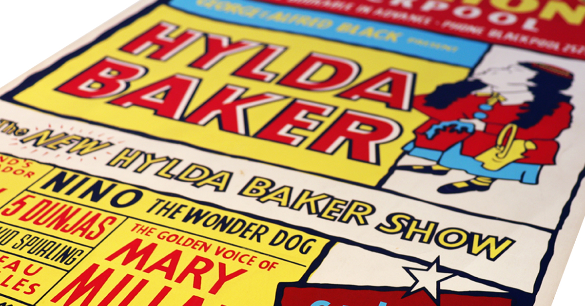 LancsMuseums's tweet image. Hylda Baker was a comedienne from Bolton. With the influence of industrial #Lancashire behind her Baker developed a style, experimenting with singing, dancing and film. Best known for her stage double act with silent stooge Cynthia.
lancashire.gov.uk/50objects
#50LancashireObjects
