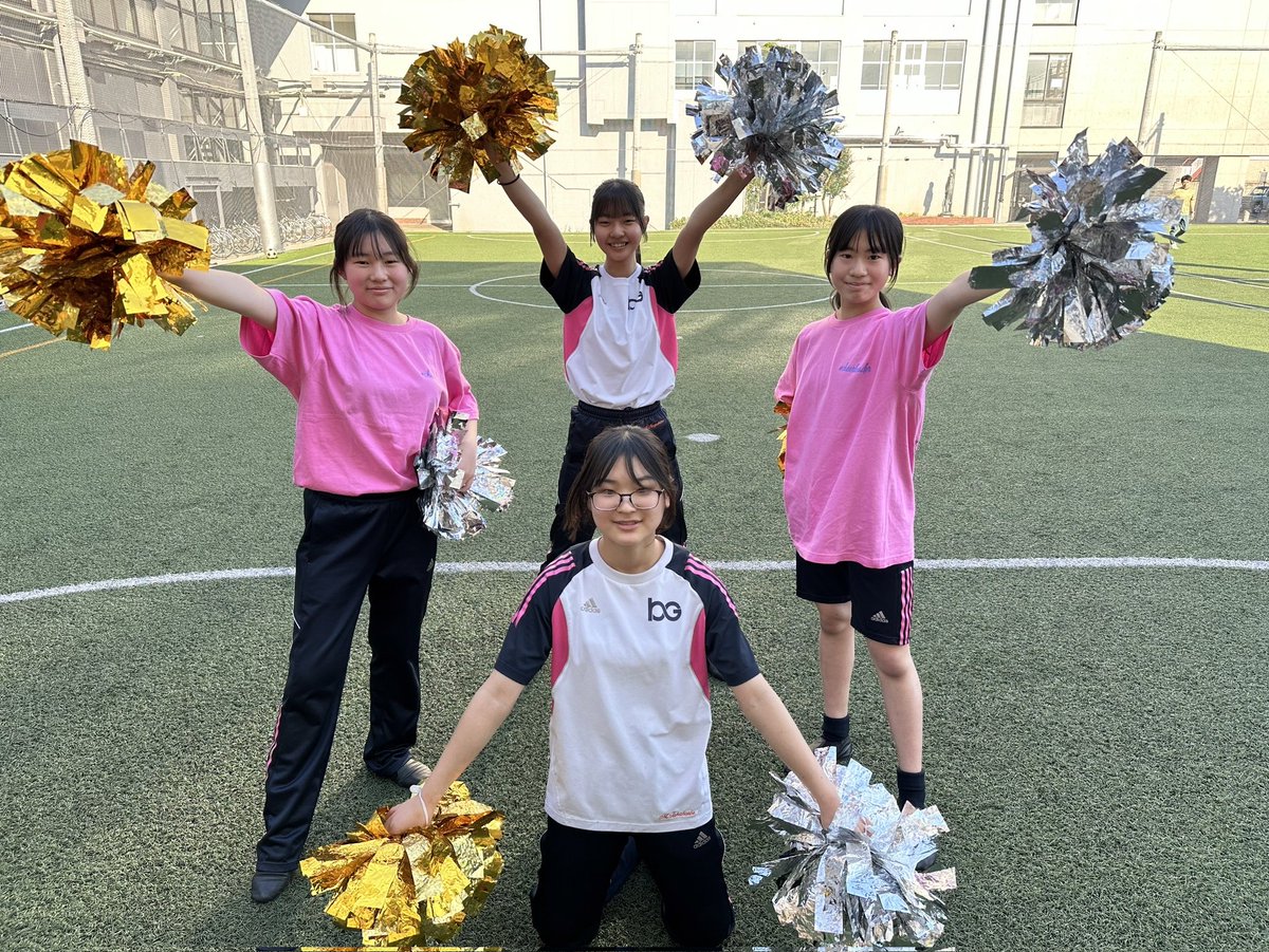 本日は高校の体育祭でした！🚩体育祭日和でしたね☀来週の中学体育祭