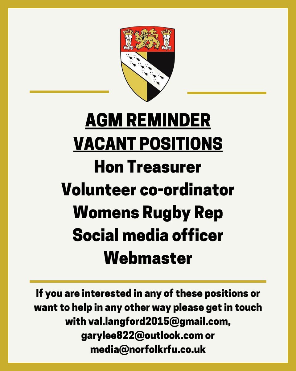 RFU_Norfolk (@rfunorfolk) on Twitter photo 