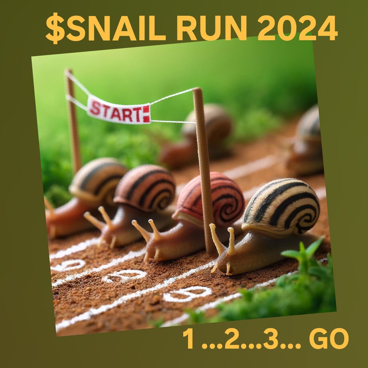 indespensionnl's tweet photo. $SNAIL is on the brink of breaking out to unprecedented heights! 

@SnailBrookAI , well-known in the crypto space, is closely monitoring the market. 

Stay tuned for a massive move
—-> SNAILRUN is almost there 🚀

#Crypto #SnailRun  #Breakou $BASE https://t.co/RlHl8K2mj5