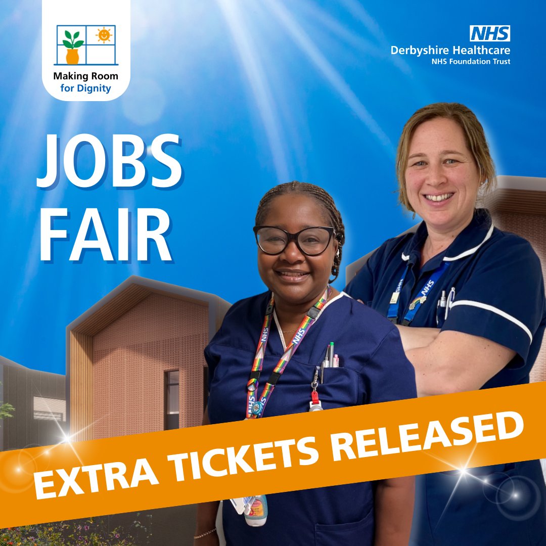 derbyshcft's tweet photo. By yesterday our Chesterfield Jobs Fair was fully booked - but we’ve released more tickets because we don’t want you to miss out. Join us on Saturday at SMH Group Stadium, to learn about jobs across Derbyshire. Reserve your place and find out more here: https://t.co/KB5IpsnG8Z https://t.co/wq7yfEvJSy