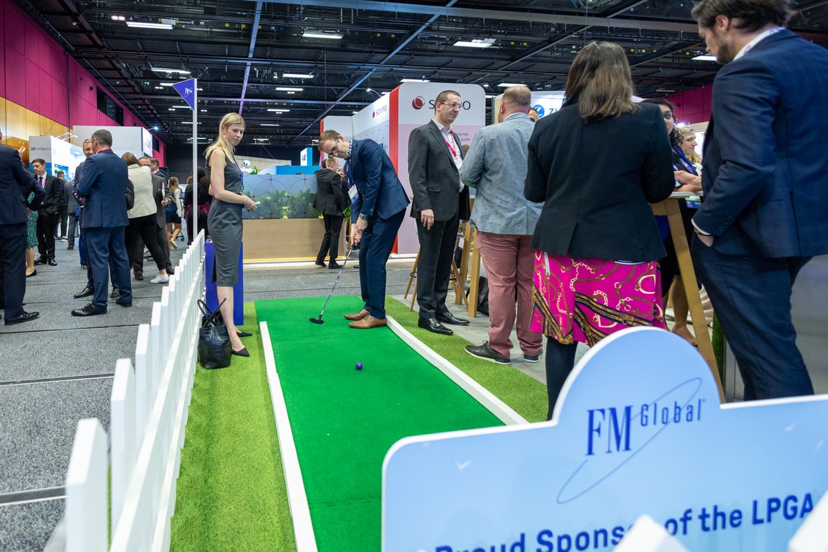 Many worthy competitors have demonstrated their golf expertise while discussing the risk management topics of the day. Have you tested your skills? There’s still time! #Airmic2024 Stand L10