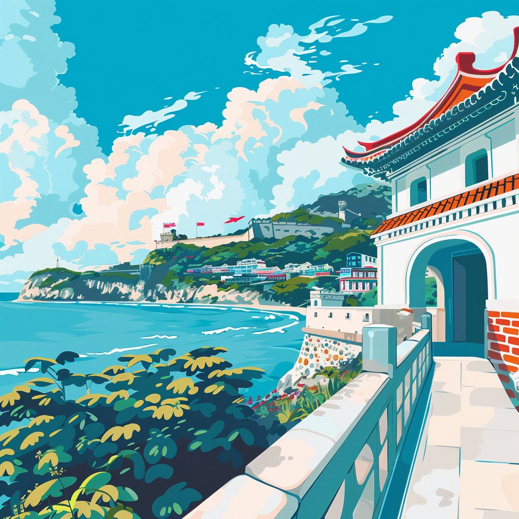 AliceBritn60465's tweet photo. Just finished an amazing "Kinmen Free and Easy Trip | Three Days and Two Nights." 🌬🦁 
Kinmen, you’ve stolen my heart! 🏝️✨
🔗https://t.co/Fq5FsAoI52

#taiwan #kinmen #windliongods #traditional #ai #artgallery #digitalart #MidjourneyAI https://t.co/Iq6FCpGqsA