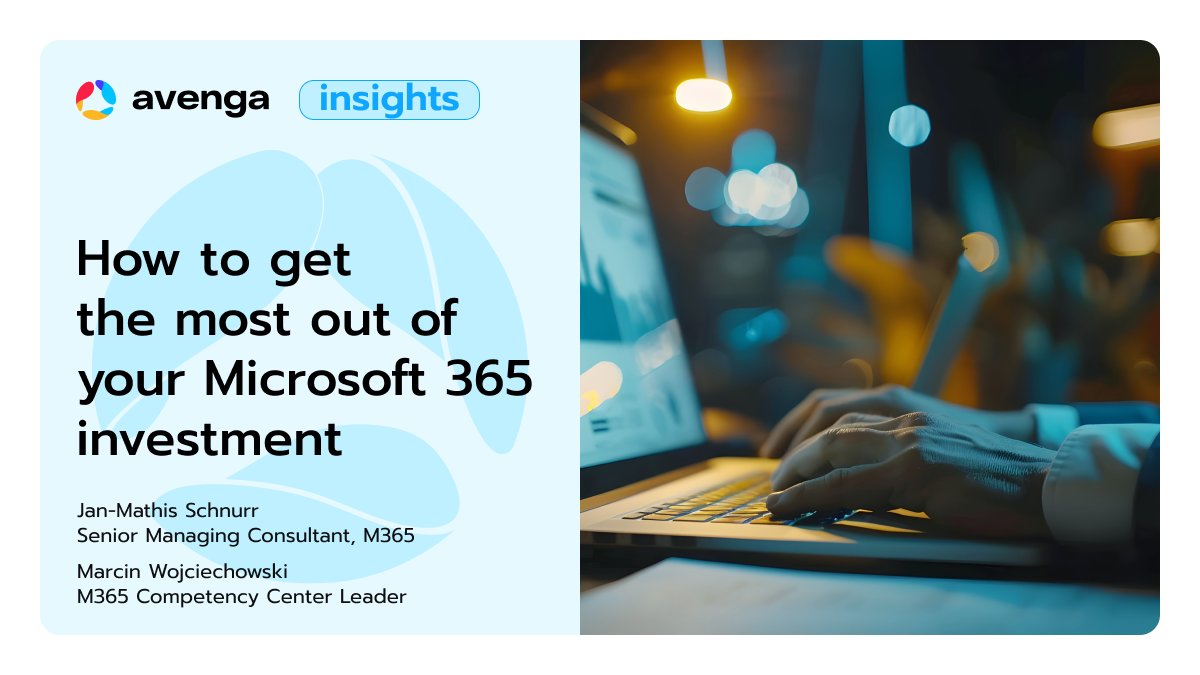avenga_global's tweet photo. In our latest article, we discuss key factors to consider when navigating #Microsoft365 licensing 🔍 Discover how to select the optimal licenses tailored to your organization's needs: https://t.co/7QxgnjoKN3

#Avenga #AvengaInsights https://t.co/DKAzJwKEFL