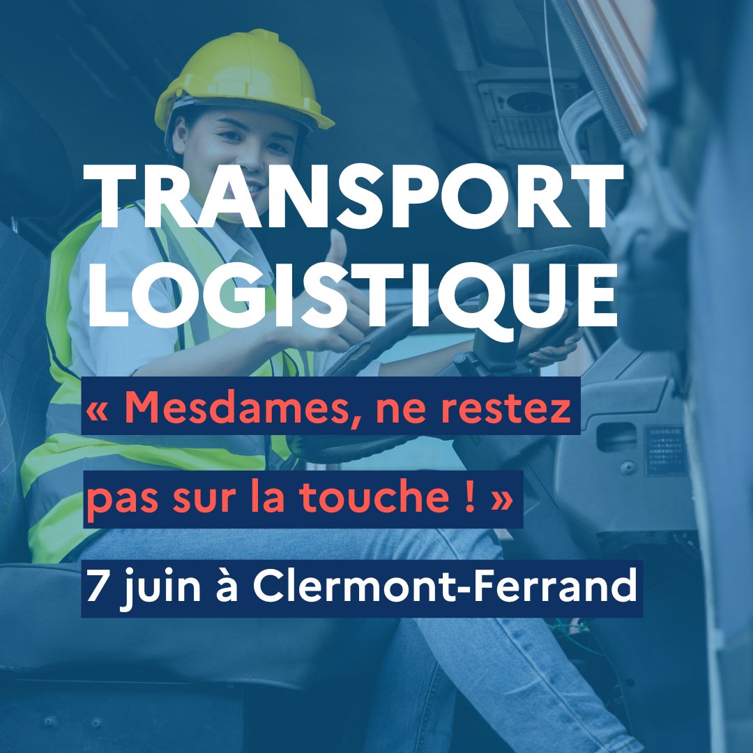 👩‍🔧Evénement emploi #transport #logistique «Mesdames, ne restez pas sur la touche !»

Rencontres, témoignages et partages d’expériences avec des professionnels et associations. Animations, simulation, réalité virtuelle…

📅7 juin
📍Clermont-Ferrand
➕info francetravail.fr/region/auvergn…