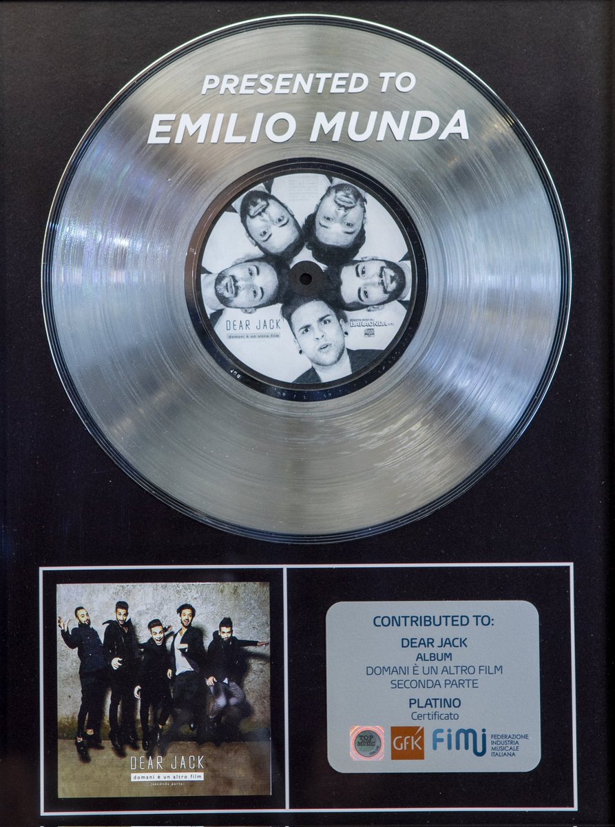 EmilioMunda's tweet photo. Certificazioni Album https://t.co/KEe0iJn4iz