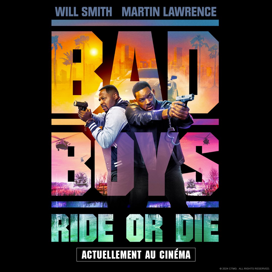 RMCsport's tweet photo. 🎬 RMC Sport et @SonyPicturesFr  vous font gagner vos places pour aller voir le film événement "Bad Boys, Ride or Die" qui sort en salle ce mercredi.

🍀 RT + follow @RMCSport en laissant un petit commentaire pour participer au tirage au sort. Bonne chance.
