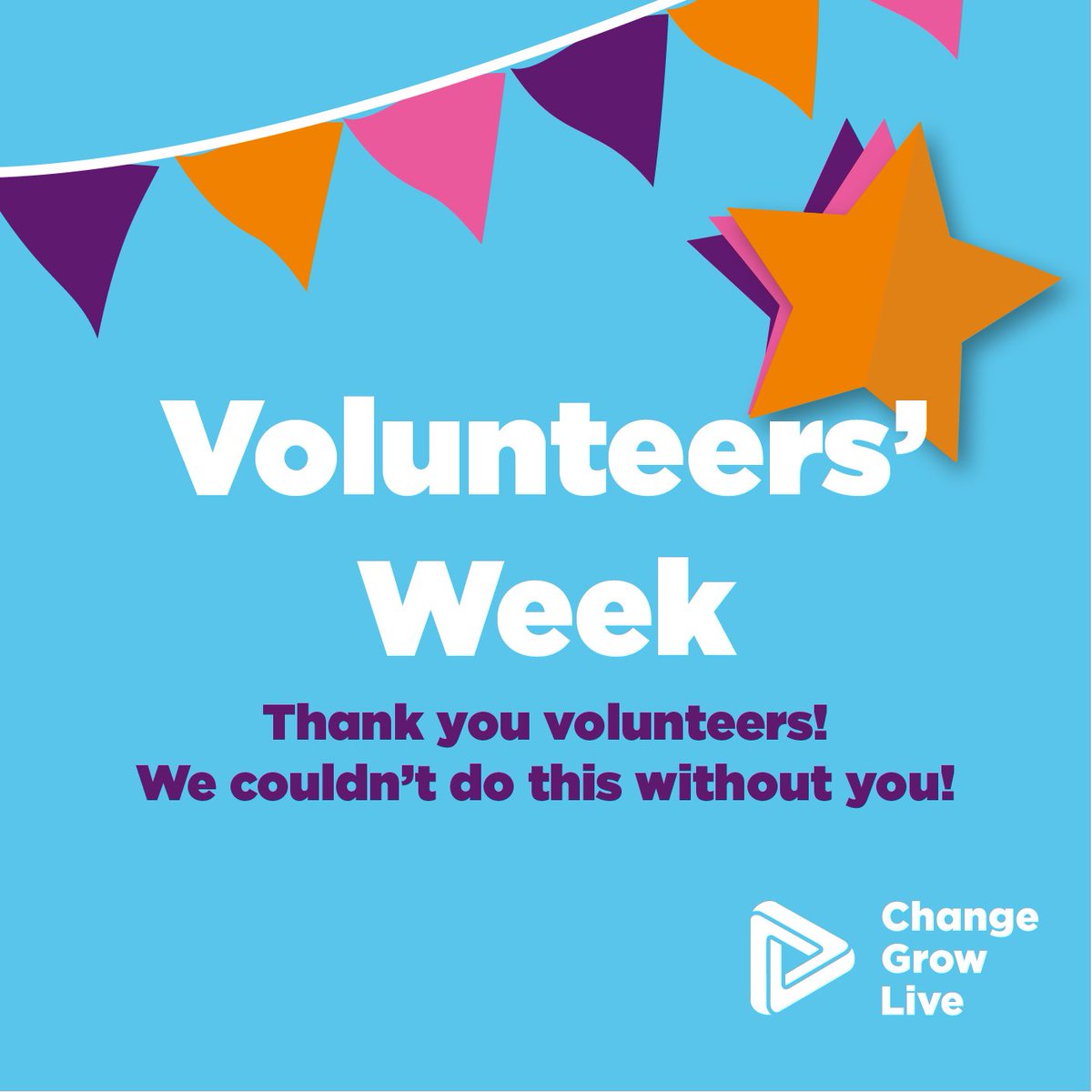 This marks the 40th Year of Volunteer's Week! Let us celebrate and thank the UK's incredible volunteers 

If you are interested in volunteering with CGL -Coventry, please follow the link in our bio.
#VolunteersWeek #ChangeGrowLive #MakeADifference
@NCVOvolunteers