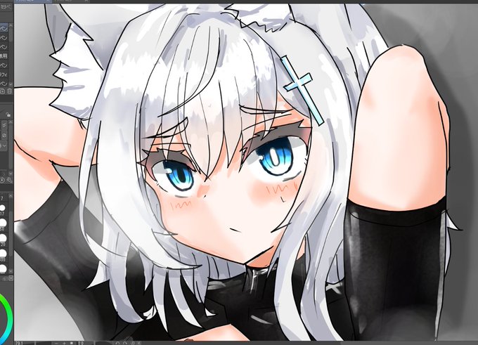 いい感じですよ…
差分は別垢で… 