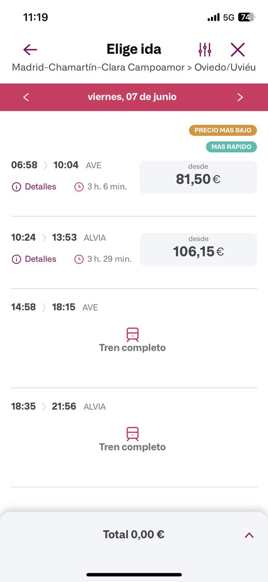 royblancom's tweet photo. Gracias @Renfe https://t.co/dHyqbF54FR