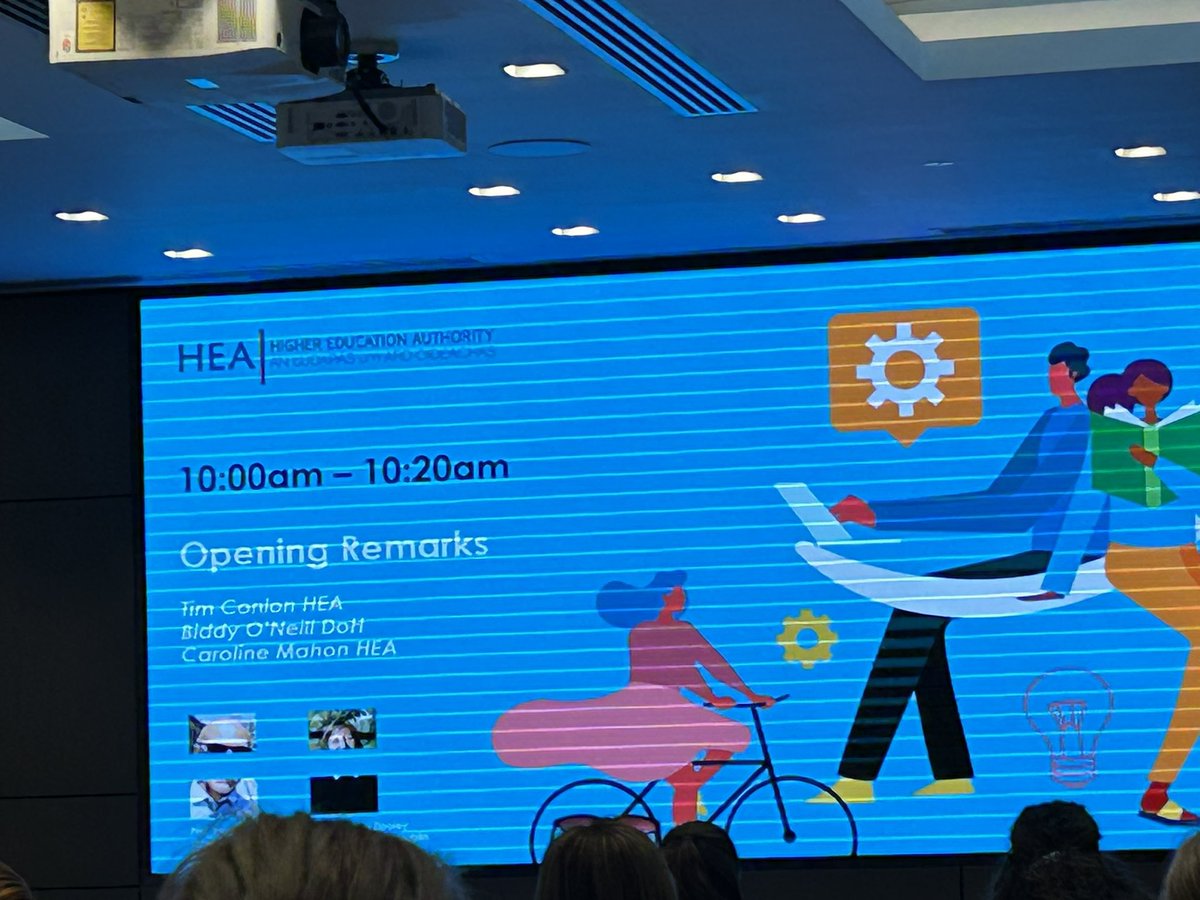 Healthy Campus Conference 2024, a whole institution approach to looking at staff and student health and wellbeing through research informed initiatives. Looking forward to bringing some ideas back to <a href="/MarinoInstitute/">MIE</a>