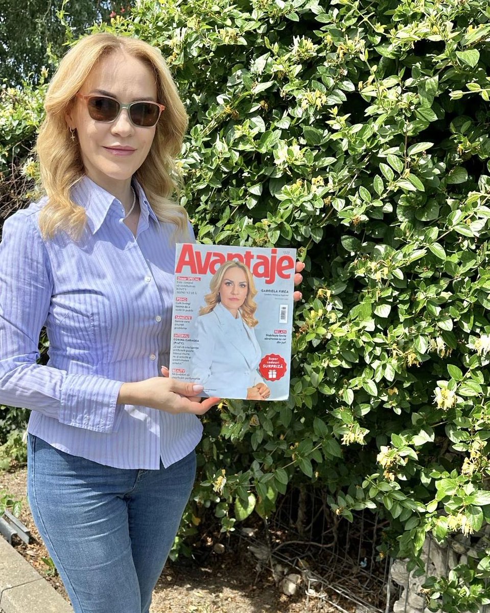 GabrielaFirea's tweet photo. Am vorbit în revista “Avantaje” despre viață, bucurii şi tristeți, prăbuşiri şi renaşteri din cenuşă, despre iubire şi alte sentimente, despre nevoia de a sprijini toate femeile, fie că sunt adolescente, adulte, femei active sau casnice, bunici mame sau nu🙏♥️#Sentimente #Empatie https://t.co/AHR5RxWPsZ