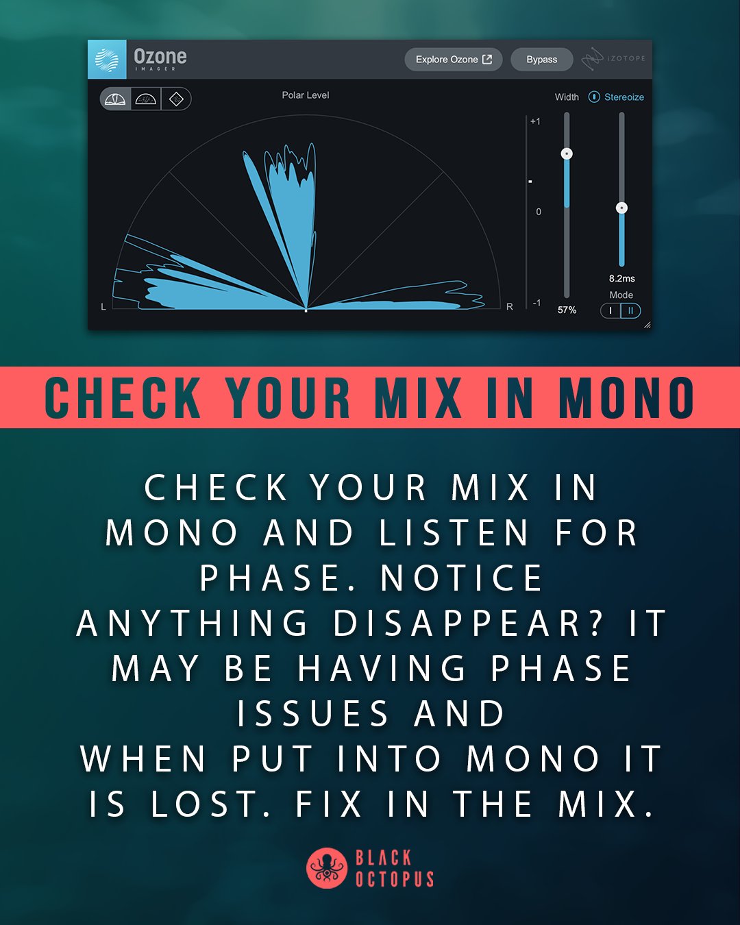 Black Octopus Sound on X: &ldquo;Tips for producing your drums 