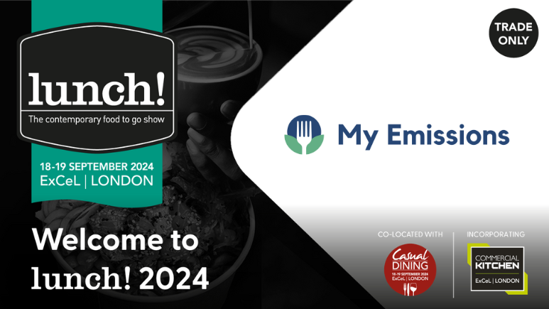 We are delighted to announce My Emissions are exhibiting at lunch! 🌍

'Calculate product and company emissions, reduce your environmental impact, display carbon labels, and achieve your Net-Zero goals, fast.'

📍 Make sure to find My Emissions on stand L1345.