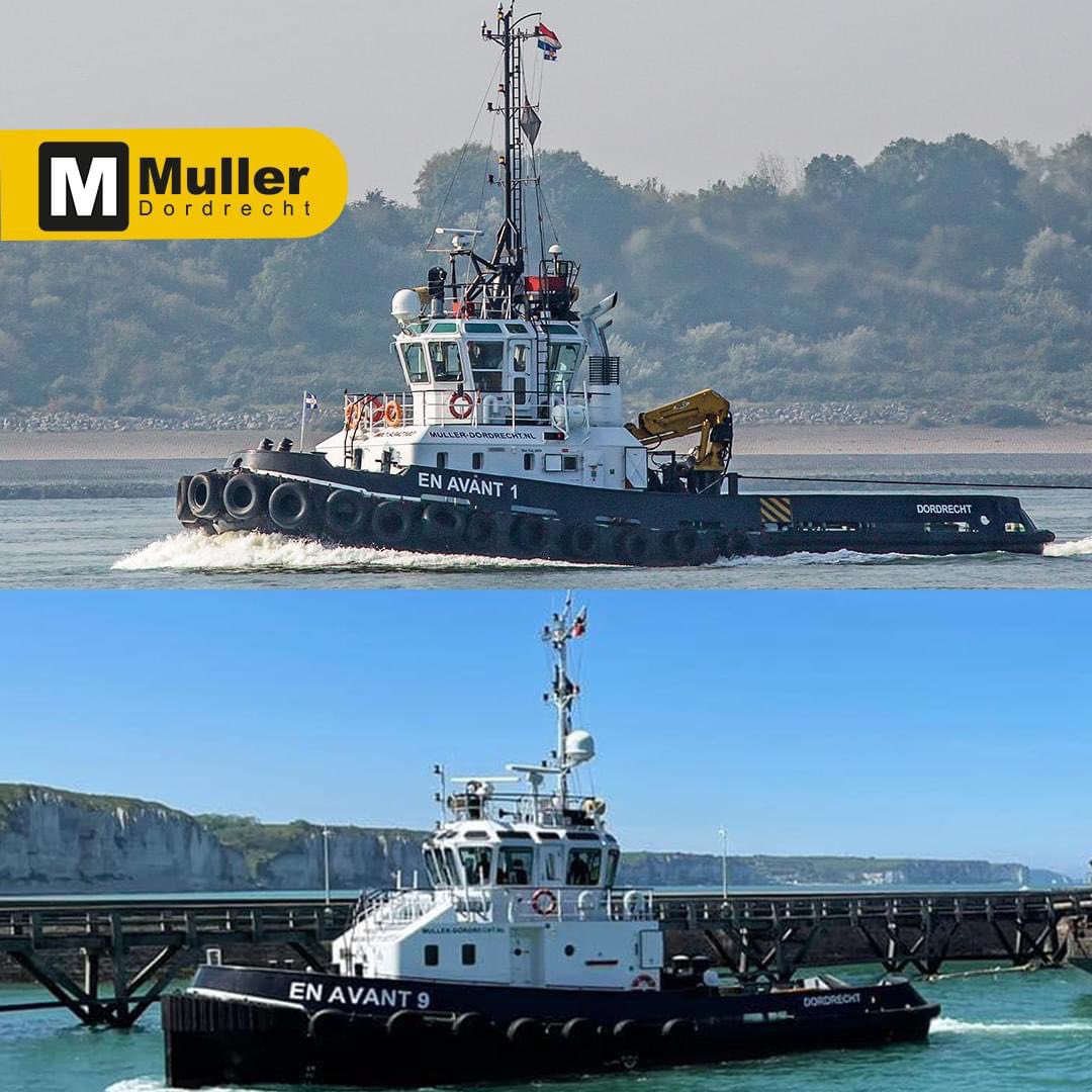 🤔 | 𝗘𝗡 𝗔𝗩𝗔𝗡𝗧 𝟭 𝗩𝗦 𝗘𝗡 𝗔𝗩𝗔𝗡𝗧 𝟵

Our harbour and seagoing tugs EN AVANT 1 and EN AVANT 9! 

Which beauty you like the most?

#tugboats #enavant