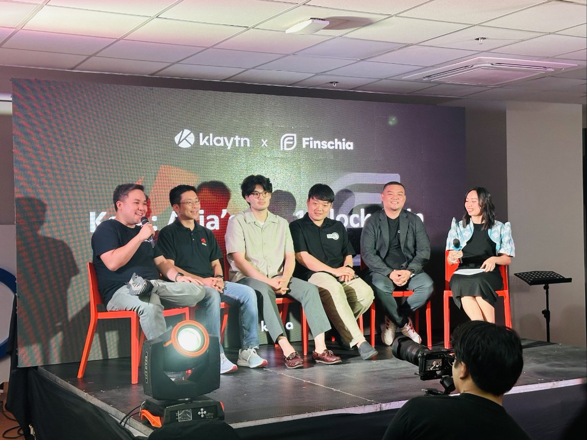 3KDS_OFFICIAL's tweet photo. 3KDS Participates in Kaia Media Launch in the Philippines!🎉

#3KDS attended the #Kaia Media Launch held in the Philippines!
The media launch was an exceptional experience, with innovative blockchain projects and communities like @coinsph and @DOSI_official  participating.

Kaia is a blockchain ecosystem created by the collaboration of Kakao's @klaytn_official  and LINE's @finschia . 3KDS was invited to give a speech on blockchain P2E users and cloud-based gaming culture, receiving positive feedback from local partners.

Additionally, this event was reported by @ABSCBNNews. ABS-CBN is the largest media group in the Philippines, with over 25 regional broadcasts nationwide. 

Please look forward to the many activities 3KDS will unfold in the Kaia ecosystem! #MKGA