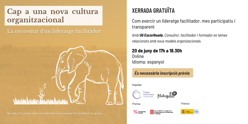 Filalagullacoop's tweet photo. El 20 de juny, oferirem una xerrada gratuïta a càrrec d'Uli Escorihuela sobre lideratge facilitador, més participatiu i transparent. Serà online i en castellà.

Cal fer inscripció prèvia! 

https://t.co/DsOWP4IUpz https://t.co/U06vHmwG0b