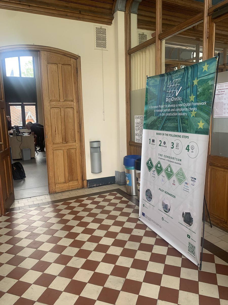 DigiChecks's tweet image. 📢Today @DigiChecks partners meet in @ugent to hold their 3rd #GeneralAssembly of the project🚧🏗🔛

@ConstruccionFcc @Realia_Inmo @TeknikerOficial @IdpMedio @ibermaticagrupo @BDT_Congress @Neanex #Semmtech #DC @bureauveritas @creebuildings @ugent @PKF_INNCOME