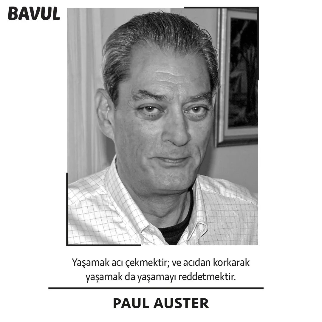 bavuldergi's tweet image. #PaulAuster