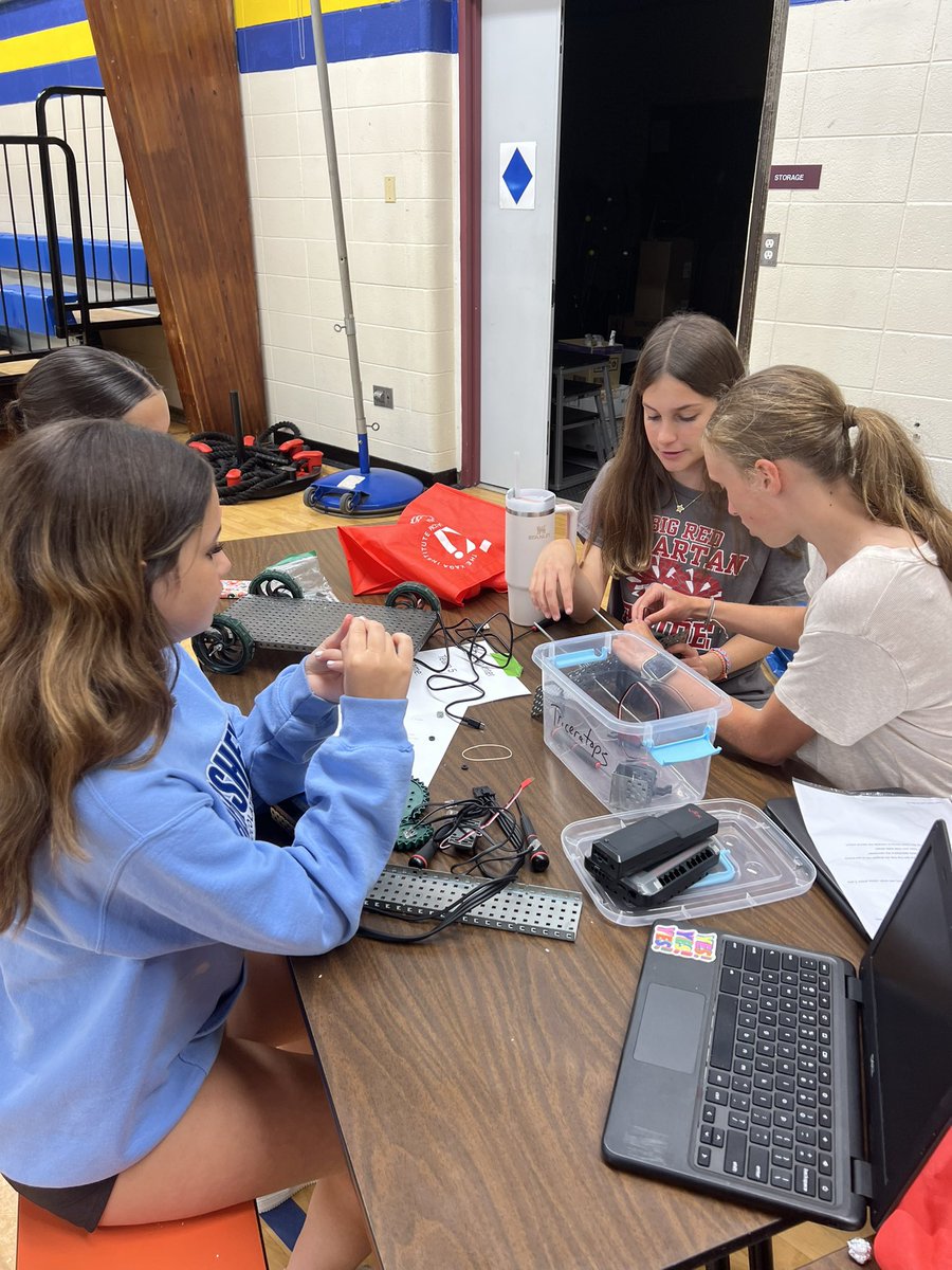 MrsErinLeahy's tweet image. The TOIS 8th grade Robotics students participated in a Robotics Competition at Colts Neck Middle School. They were tasked with engineering a vehicle that would be able to haul a weighed object. Great job, Spartans! #spartanlegacy @camatotois @MrPONeill_TOIS