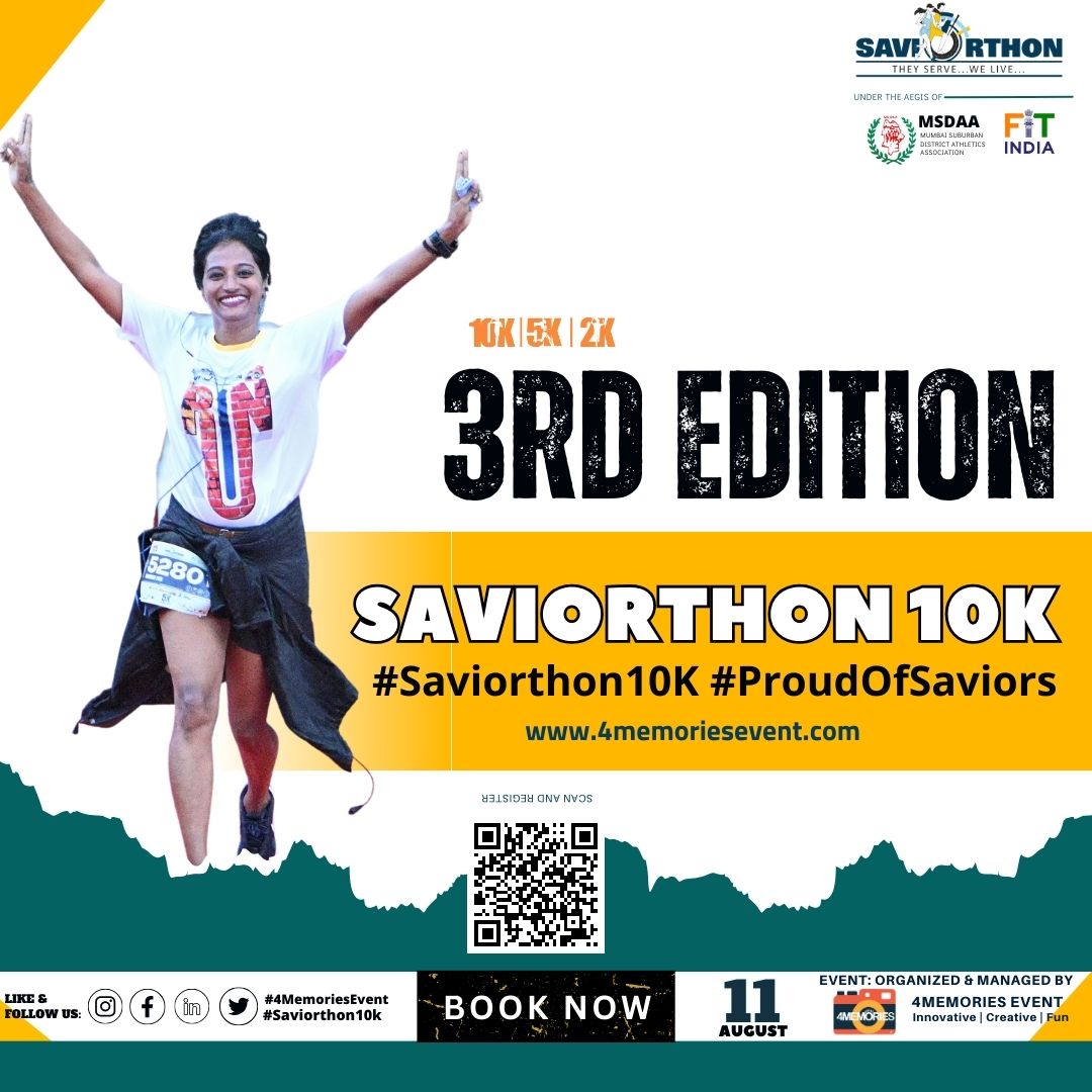 4memoriesevent's tweet image. From sunrise runs to midnight jogs, the rhythm of our footsteps echoes the beat of our hearts.

Wishing everyone a happy #Global Running Day!

Do your registration and support for cause.

#Saviorthon #Saviorthon2024 #Run #Mumbai #Bandra #saviour #BMC #Navy