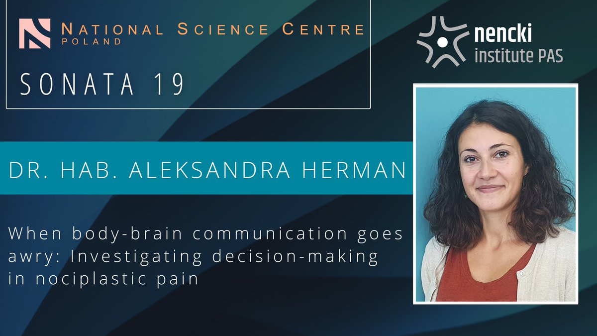 Nencki Institute of Experimental Biology PAS (@nenckiinstitute) on Twitter photo ๐ข ๐๐๐ ๐ ๐ซ๐๐ง๐ญ for ๐๐ซ. ๐ก๐๐. Aleksandra Herman from ๐๐๐ง๐๐ค๐ข ๐๐ง๐ฌ๐ญ๐ข๐ญ๐ฎ๐ญ๐โ๏ธ
๐๐ซ. ๐ก๐๐. ๐๐ฅ๐๐ค๐ฌ๐๐ง๐๐ซ๐ ๐๐๐ซ๐ฆ๐๐ง received ๐ฆ๐ข๐ก๐๐ง๐ ๐ญ๐ต grant for the project: "๐๐ฉ๐ฆ๐ฏ ๐ฃ๐ฐ๐ฅ๐บ-๐ฃ๐ณ๐ข๐ช๐ฏ ๐ค๐ฐ๐ฎ๐ฎ๐ถ๐ฏ๐ช๐ค๐ข๐ต๐ช๐ฐ๐ฏ ๐จ๐ฐ๐ฆ๐ด ๐ข๐ธ๐ณ๐บ: ๐ข ๐๐๐ ๐ ๐ซ๐๐ง๐ญ for ๐๐ซ. ๐ก๐๐. Aleksandra Herman from ๐๐๐ง๐๐ค๐ข ๐๐ง๐ฌ๐ญ๐ข๐ญ๐ฎ๐ญ๐โ๏ธ
๐๐ซ. ๐ก๐๐. ๐๐ฅ๐๐ค๐ฌ๐๐ง๐๐ซ๐ ๐๐๐ซ๐ฆ๐๐ง received ๐ฆ๐ข๐ก๐๐ง๐ ๐ญ๐ต grant for the project: "๐๐ฉ๐ฆ๐ฏ ๐ฃ๐ฐ๐ฅ๐บ-๐ฃ๐ณ๐ข๐ช๐ฏ ๐ค๐ฐ๐ฎ๐ฎ๐ถ๐ฏ๐ช๐ค๐ข๐ต๐ช๐ฐ๐ฏ ๐จ๐ฐ๐ฆ๐ด ๐ข๐ธ๐ณ๐บ: