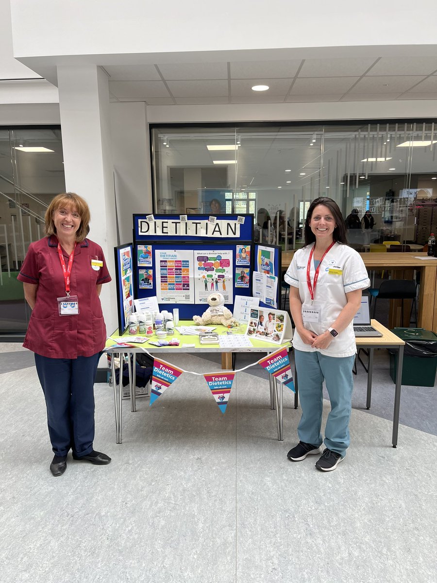 Promoting a career in dietetics at Exeter College careers event! #dietitiansweek <a href="/BDA_Dietitians/">British Dietetic Association</a> <a href="/RDE_Dietitians/">Royal Devon (Eastern) Dietitians</a> <a href="/AHPCareers/">AHPCareers</a> <a href="/ExeterCollege/">Exeter College</a>
