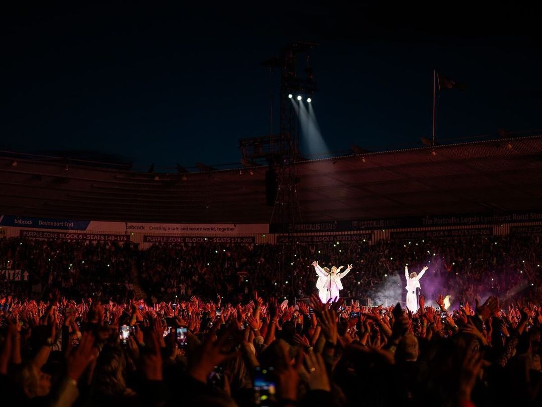 Take That tweet media