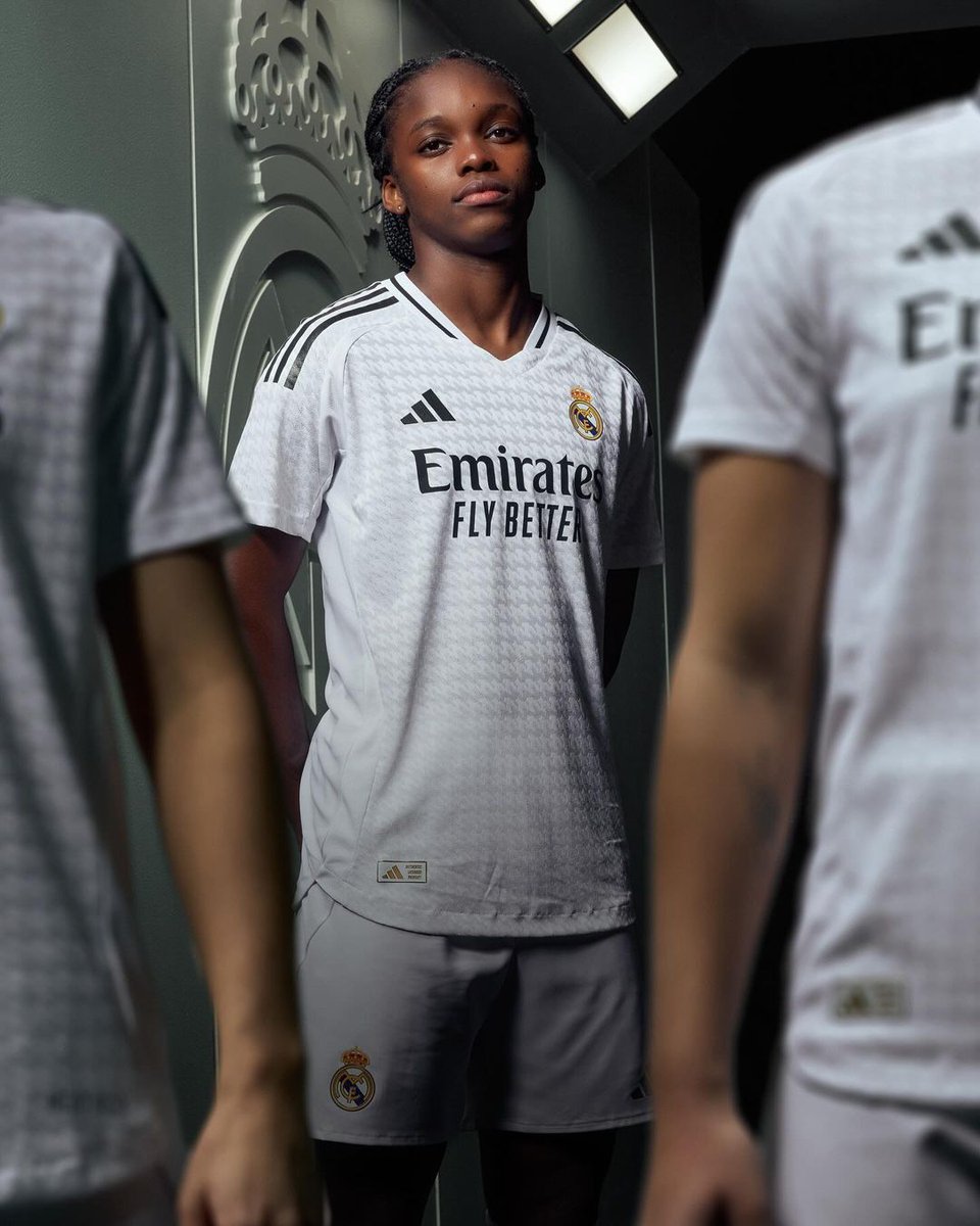 brfootball's tweet photo. Real Madrid drop their new home kit 🤍 https://t.co/hpxNaB5XbG